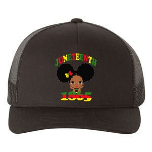 Juneteenth Celebrating 1865 Cute Black Yupoong Adult 5-Panel Trucker Hat