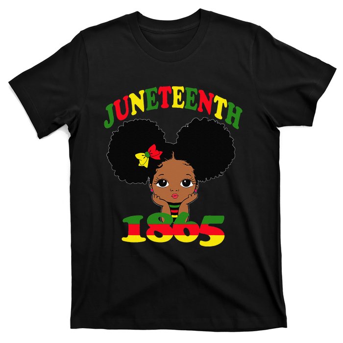 Juneteenth Celebrating 1865 Cute Black T-Shirt