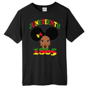 Juneteenth Celebrating 1865 Cute Black Tall Fusion ChromaSoft Performance T-Shirt