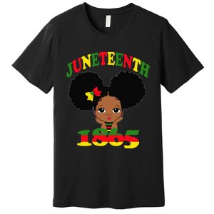 Juneteenth Celebrating 1865 Cute Black Premium T-Shirt