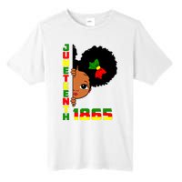 Juneteenth Celebrating 1865 Cute Black Girl Tall Fusion ChromaSoft Performance T-Shirt