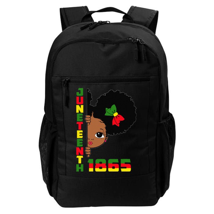 Juneteenth Celebrating 1865 Cute Black Daily Commute Backpack