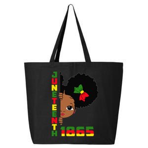 Juneteenth Celebrating 1865 Cute Black 25L Jumbo Tote