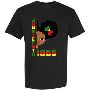 Juneteenth Celebrating 1865 Cute Black Garment-Dyed Heavyweight T-Shirt