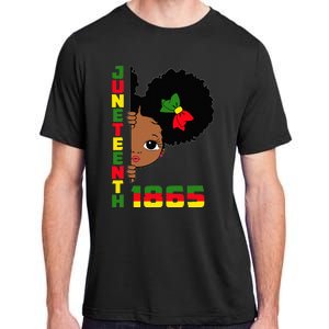 Juneteenth Celebrating 1865 Cute Black Adult ChromaSoft Performance T-Shirt