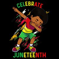 Juneteenth Celebrate 1865 King Dabbing Black African Boys Impact Tech Backpack