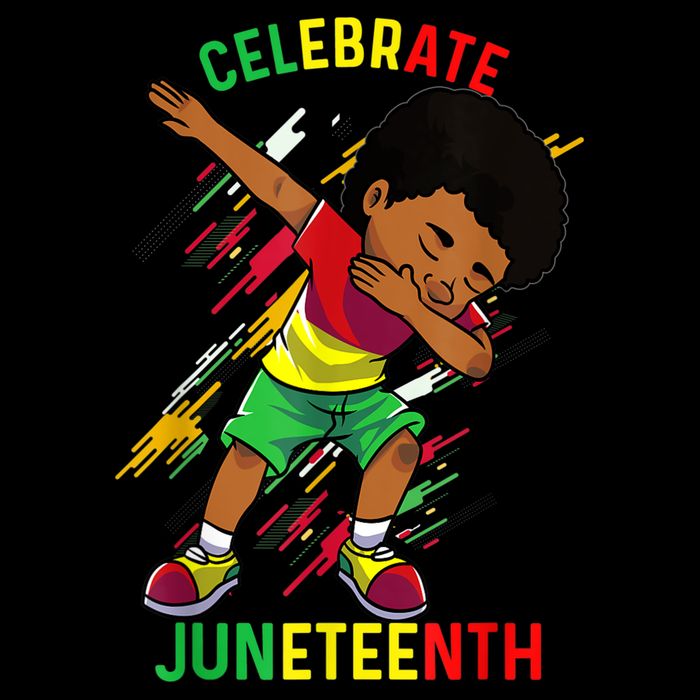 Juneteenth Celebrate 1865 King Dabbing Black African Boys Impact Tech Backpack
