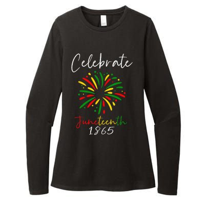 Juneteenth Celebrate 1865 Black History African American Womens CVC Long Sleeve Shirt