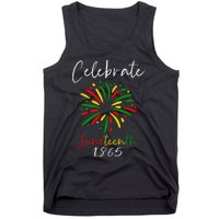 Juneteenth Celebrate 1865 Black History African American Tank Top