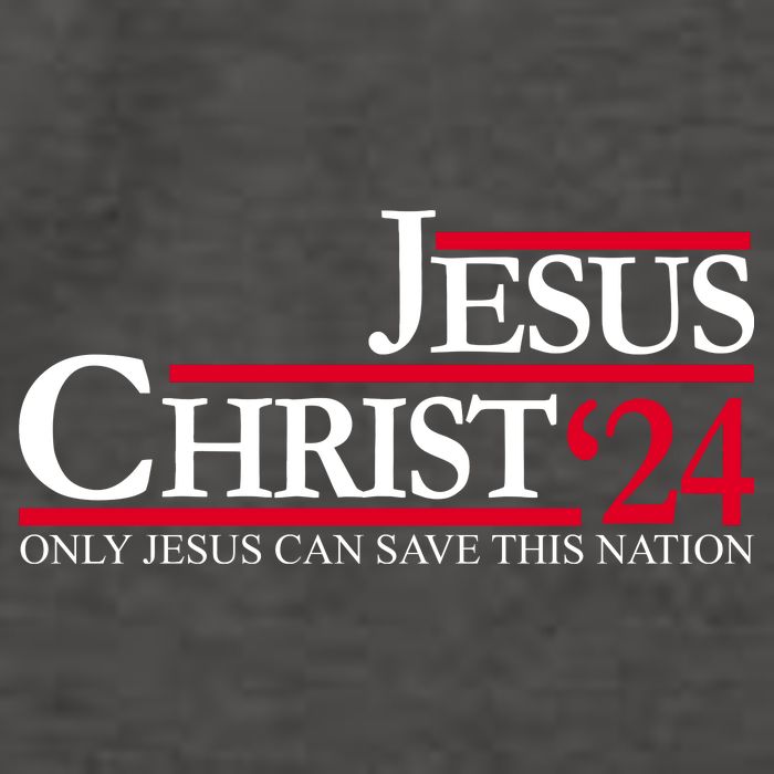 Jesus Christ 2024 Only Jesus Can Save This Nation Vector Backpack