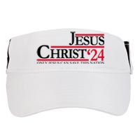 Jesus Christ 2024 Only Jesus Can Save This Nation Adult Drive Performance Visor