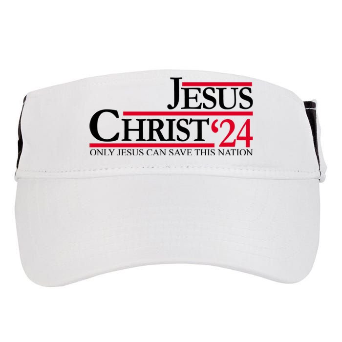 Jesus Christ 2024 Only Jesus Can Save This Nation Adult Drive Performance Visor