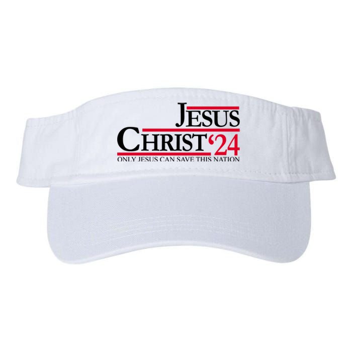 Jesus Christ 2024 Only Jesus Can Save This Nation Valucap Bio-Washed Visor