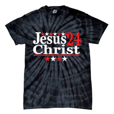 Jesus Christ 2024 Political Election Tie-Dye T-Shirt
