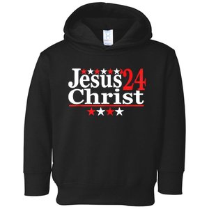 Jesus Christ 2024 Political Election Toddler Hoodie