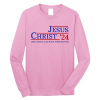 Jesus Christ 24 Only Jesus Can Save This Nation Long Sleeve Shirt