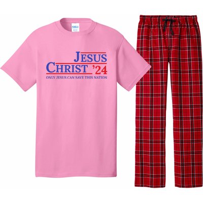 Jesus Christ 24 Only Jesus Can Save This Nation Pajama Set