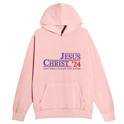 Jesus Christ 24 Only Jesus Can Save This Nation Urban Pullover Hoodie