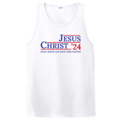 Jesus Christ 24 Only Jesus Can Save This Nation PosiCharge Competitor Tank