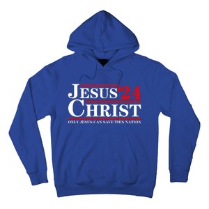 Jesus Christ 2024 Only Jesus Can Save This Nation Hoodie