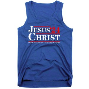 Jesus Christ 2024 Only Jesus Can Save This Nation Tank Top