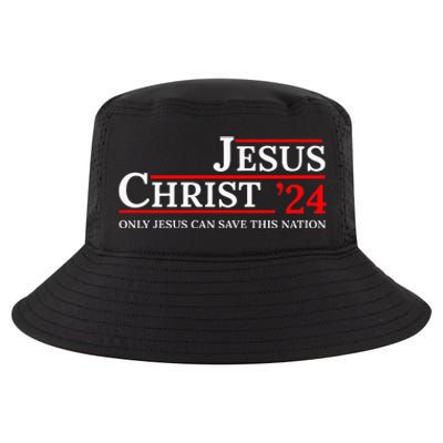 Jesus Christ 24 Only Jesus Can Save This Nation Cool Comfort Performance Bucket Hat