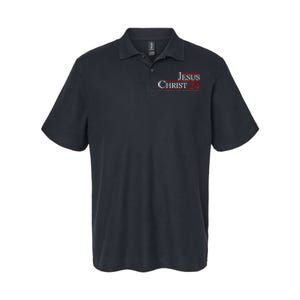 Jesus Christ 2024 Only Jesus Can Save This Nation Softstyle Adult Sport Polo