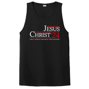 Jesus Christ 2024 Only Jesus Can Save This Nation PosiCharge Competitor Tank