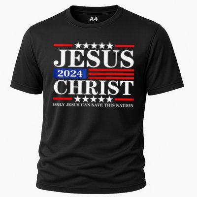 Jesus Christ 2024 Only Jesus Can Save This Nation Premium Performance Shirt
