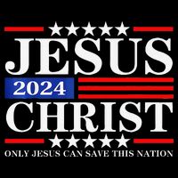 Jesus Christ 2024 Only Jesus Can Save This Nation Premium Cooling Performance Crew T-Shirt