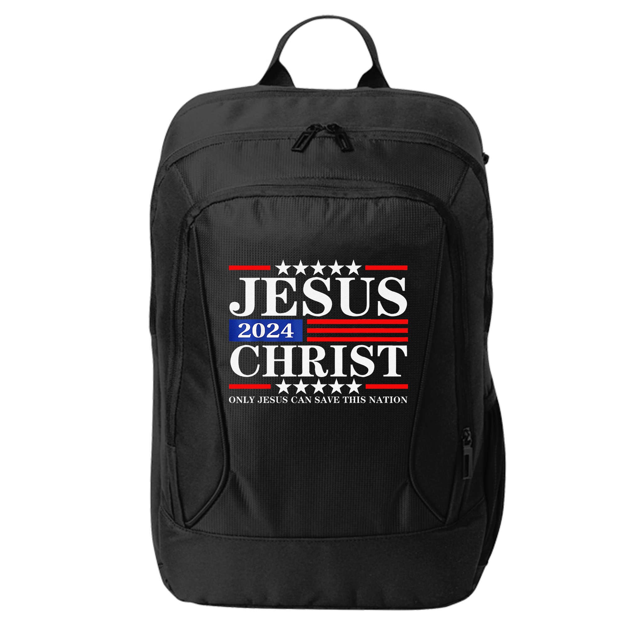 Jesus Christ 2024 Only Jesus Can Save This Nation Premium City Backpack