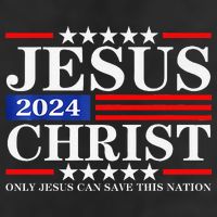 Jesus Christ 2024 Only Jesus Can Save This Nation Premium Adult Drive Performance Visor