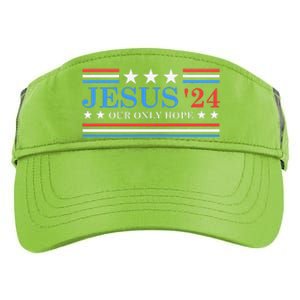 Jesus Christ 2024 President Usa Election Political Parody Adult Drive Performance Visor