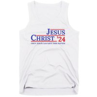 Jesus Christ 24 Only Jesus Can Save This Nation Tank Top