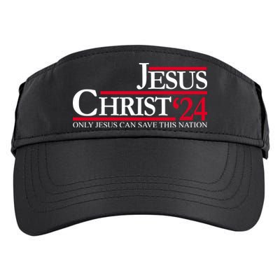 Jesus Christ 24 Only Jesus Can Save This Nation Adult Drive Performance Visor
