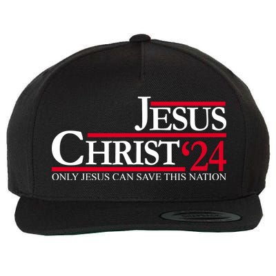 Jesus Christ 24 Only Jesus Can Save This Nation Wool Snapback Cap