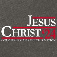 Jesus Christ 24 Only Jesus Can Save This Nation Cotton Canvas Backpack