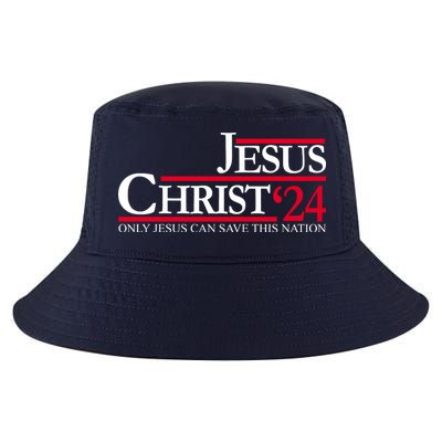 Jesus Christ 24 Only Jesus Can Save This Nation Cool Comfort Performance Bucket Hat
