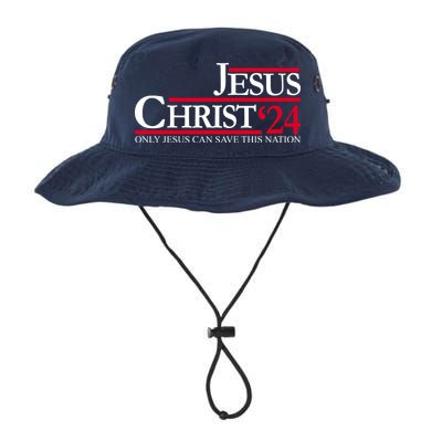 Jesus Christ 24 Only Jesus Can Save This Nation Bucket Hat