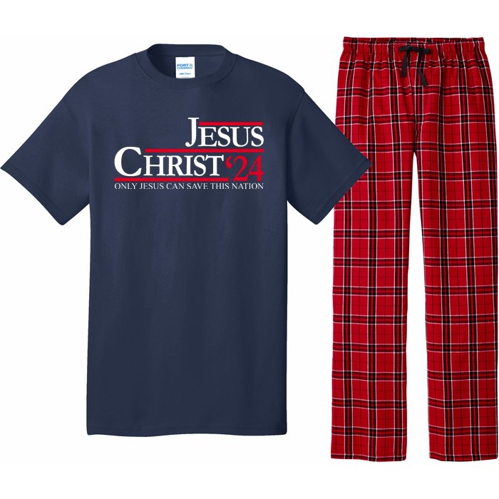 Jesus Christ 24 Only Jesus Can Save This Nation Pajama Set