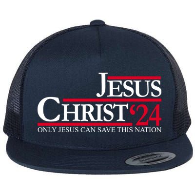 Jesus Christ 24 Only Jesus Can Save This Nation Flatbill Hat