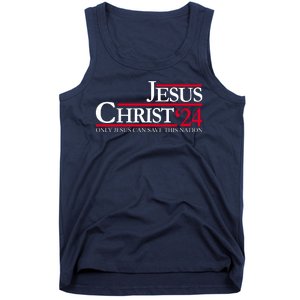 Jesus Christ 24 Only Jesus Can Save This Nation Tank Top