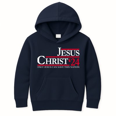 Jesus Christ 24 Only Jesus Can Save This Nation Kids Hoodie