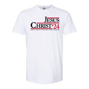 Jesus Christ 24 Only Jesus Can Save This Nation Softstyle CVC T-Shirt