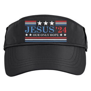 Jesus Christ 2024 President Usa Election Political Parody Adult Drive Performance Visor