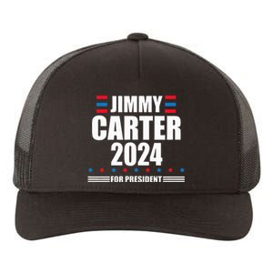 Jimmy Carter 2024 Carter 24 President Liberal Democrat Yupoong Adult 5-Panel Trucker Hat