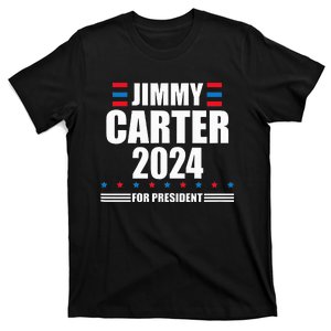 Jimmy Carter 2024 Carter 24 President Liberal Democrat T-Shirt