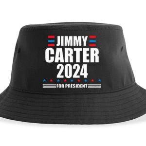 Jimmy Carter 2024 Carter 24 President Liberal Democrat Sustainable Bucket Hat