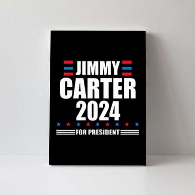 Jimmy Carter 2024 Carter 24 President Liberal Democrat Canvas