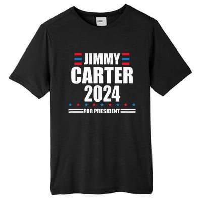 Jimmy Carter 2024 Carter 24 President Liberal Democrat Tall Fusion ChromaSoft Performance T-Shirt